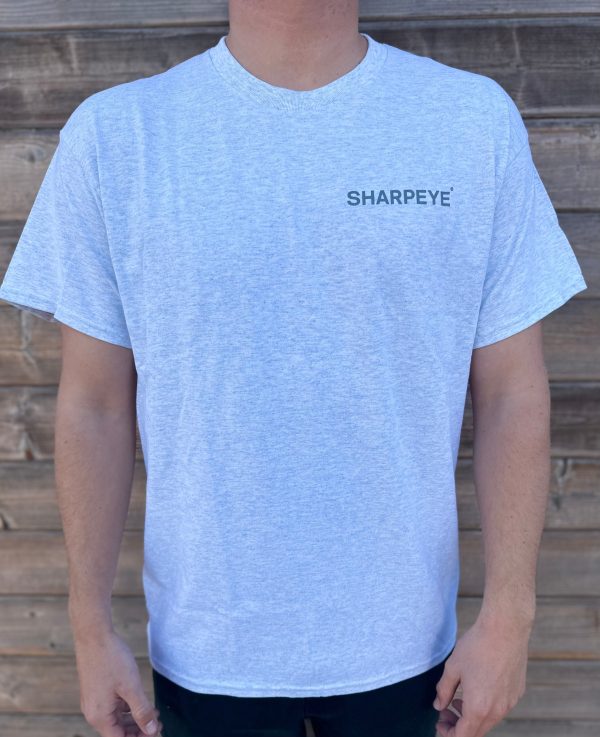 Sharp Eye Logo Tee Ash For Cheap