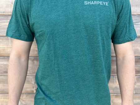 Sharp Eye Logo Tee Green Cheap