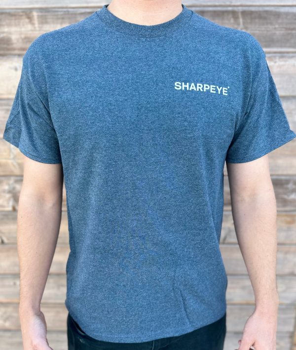 Sharp Eye Logo Tee Grey on Sale