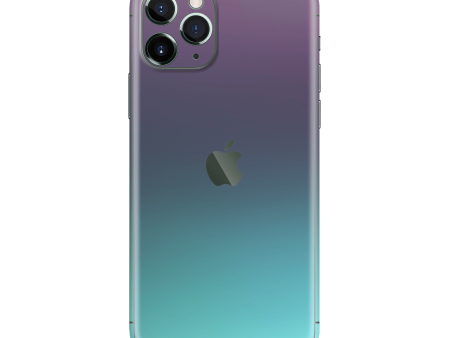 iPhone 11 Pro MAX CHAMELEON TURQUOISE LAVENDER Matt Metallic Skin For Discount