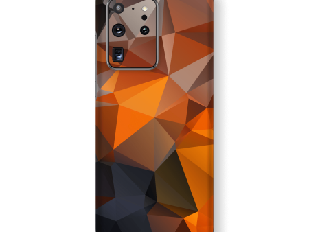 Samsung Galaxy S20 ULTRA SIGNATURE Faceted TRIANGLES Skin Online Hot Sale