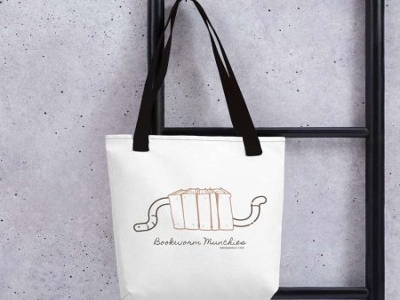 Bookworm Munchies Tote Bag Online Hot Sale