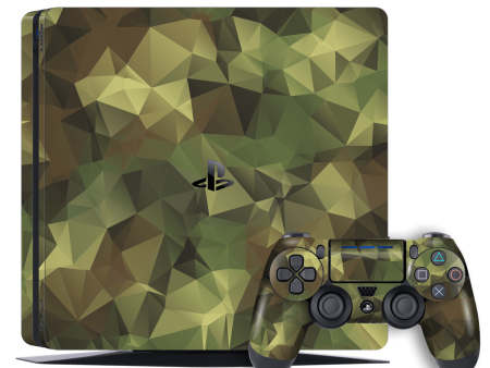 Playstation 4 SLIM (PS4 Slim) SIGNATURE CAMOUFLAGE Skin - 03 Online now