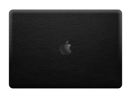 MacBook Pro 13  (2020 2022) LUXURIA RIDERS Black LEATHER Textured Skin Online