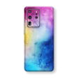 Samsung Galaxy S20 ULTRA SIGNATURE ABSTRACT Watercolour Blue Purple Skin Cheap