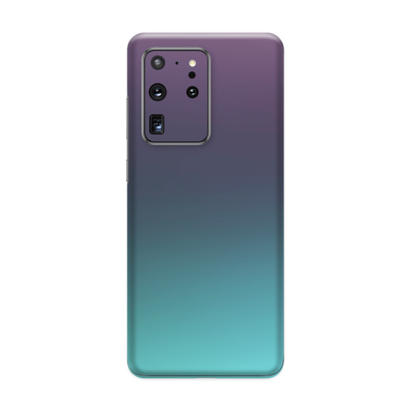 Samsung Galaxy S20 ULTRA CHAMELEON TURQUOISE LAVENDER Matt Metallic Skin on Sale