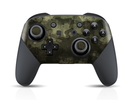 Nintendo Switch Pro CONTROLLER SIGNATURE MURAL CAMO Skin Hot on Sale