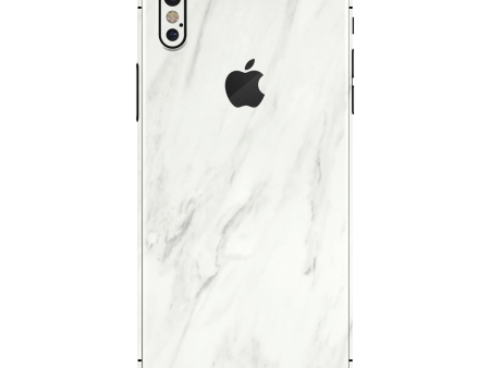 iPhone X LUXURIA White MARBLE Skin Online Sale