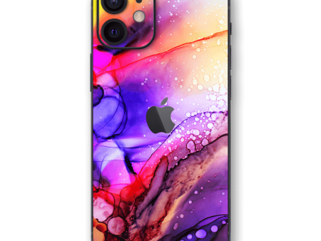 iPhone 12 SIGNATURE Multicoloured Alcohol Ink Skin Hot on Sale