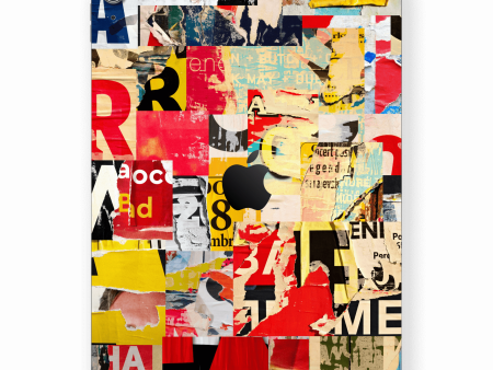 iPad AIR 4 5 (2020 2022) SIGNATURE Retro Paper Collage Skin Online Hot Sale