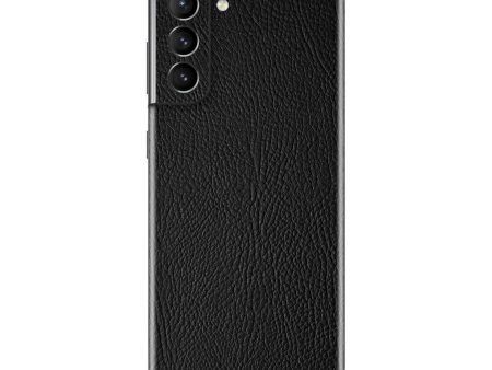 Samsung Galaxy S21 LUXURIA RIDERS Black LEATHER Textured Skin Hot on Sale