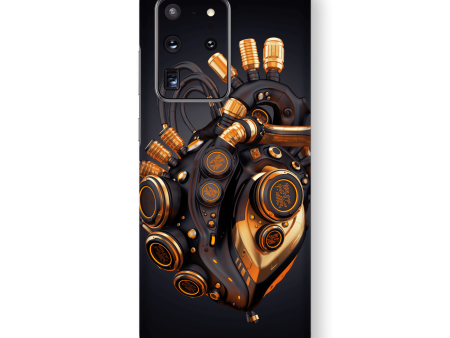 Samsung Galaxy S20 ULTRA SIGNATURE ROBOTIC HEART Skin Hot on Sale