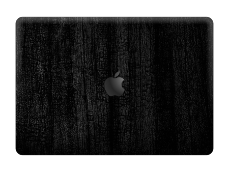 MacBook Pro 13  (2020 2022) LUXURIA BLACK CHARCOAL Textured Skin on Sale