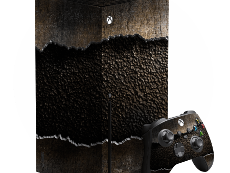 XBOX Series X SIGNATURE RUSTED SHIELD Skin Hot on Sale