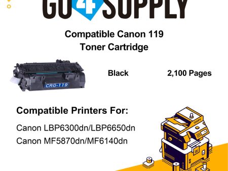 Compatible (Standard Page Yield) Toner Cartridge Replacement for Canon imageCLASS LBP251dw 252dw 253dw 253X 6300dn 6650dn 6670dn MF414dw 419dw 416dw MF5850dn 5880dn 5950dw 5960dn Printers Hot on Sale