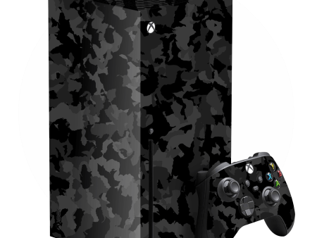 XBOX Series X  SIGNATURE Camouflage DARK SLATE Skin Sale