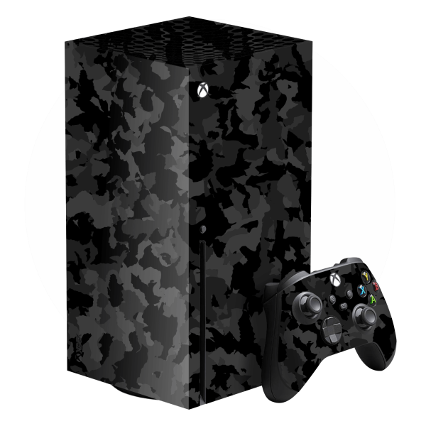 XBOX Series X  SIGNATURE Camouflage DARK SLATE Skin Sale