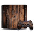 Playstation 4 SLIM (PS4 Slim) SIGNATURE WOOD Skin - 16 Fashion