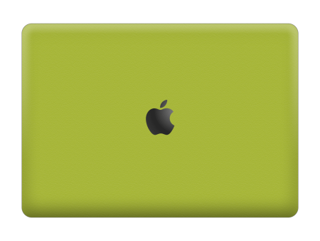 MacBook Pro 13  (2020 2022) LUXURIA Lime Green Textured Skin Cheap