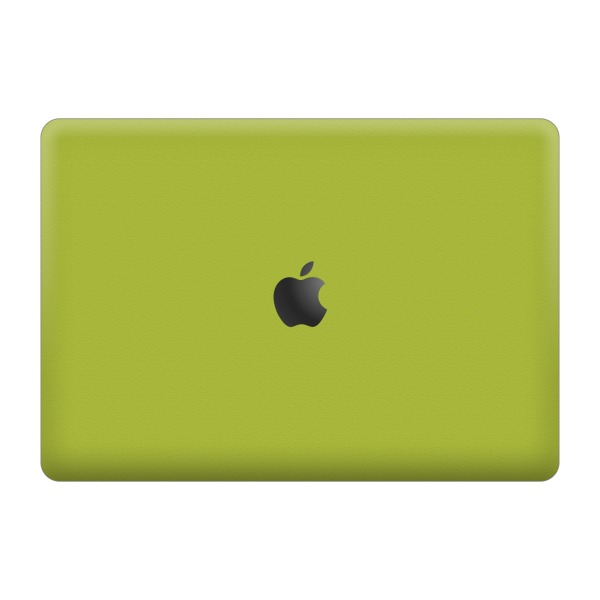 MacBook Pro 13  (2020 2022) LUXURIA Lime Green Textured Skin Cheap