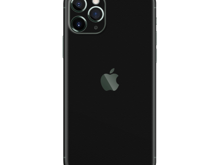 iPhone 11 PRO LUXURIA Raven Black Textured Skin For Sale