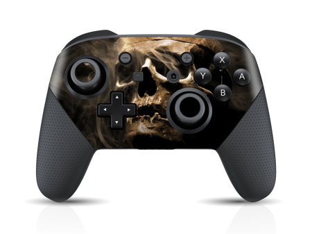 Nintendo Switch Pro CONTROLLER SIGNATURE Voodoo SKULL Skin For Cheap