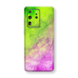 Samsung Galaxy S20 ULTRA SIGNATURE ABSTRACT Watercolour Pink Green Skin Online Sale