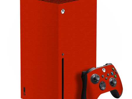 XBOX Series X LUXURIA Red Cherry Juice Textured Skin Online Sale