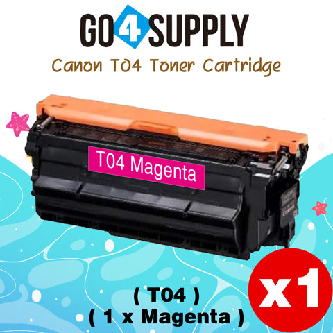 Compatible Canon T04 Magenta Toner Cartridge Used for Canon C475iF III C475iFZ III DX C477iF C477iFZ C478iF C478iFZ C568iF C568iFZ Printers For Sale