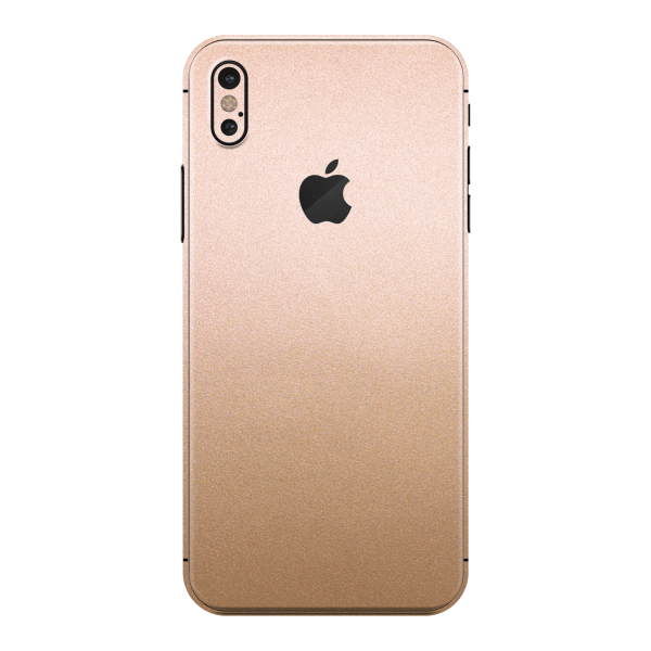 iPhone XS LUXURIA Rose Gold Metallic Skin Supply