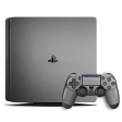 Playstation 4 SLIM (PS4 Slim) Space Grey MATT Skin Fashion