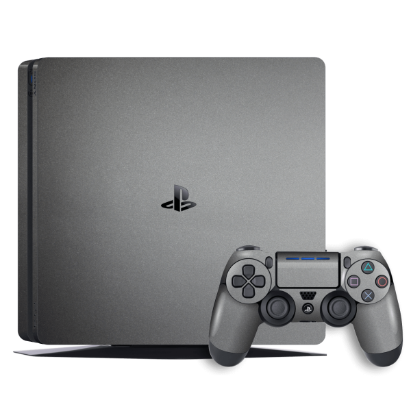 Playstation 4 SLIM (PS4 Slim) Space Grey MATT Skin Fashion