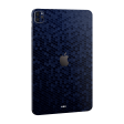 iPad PRO 12.9  (2020) LUXURIA Navy Blue HONEYCOMB 3D TEXTURED Skin Sale