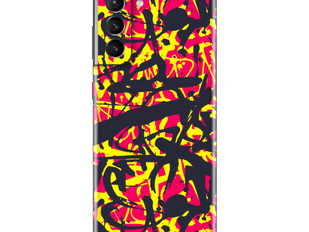 Samsung Galaxy S21 SIGNATURE Fluorescent Splash Skin Online now