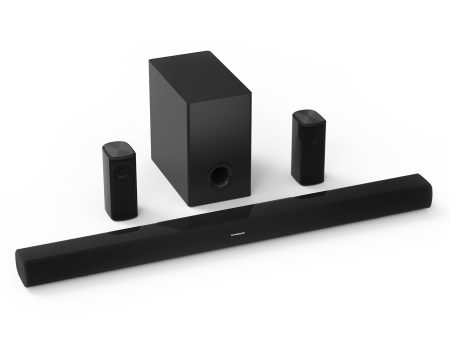 SB51a 5.1 Home Theater Surround Sound System | Soundbar + Speakers + Subwoofer | Black Online now