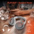 Flip 2-in-1 Wireless Headphones + Speaker | White Sale