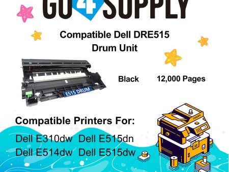 Compatible Dell DRE515 Drum Unit Used for Dell310, Dell 513, Dell 514 Printer Cheap