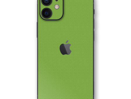 iPhone 12 LUXURIA Lime Green Textured Skin Online Sale