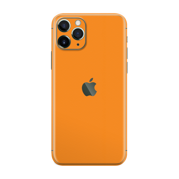 iPhone 11 Pro MAX LUXURIA Sunrise Orange Matt Textured Skin Online Sale