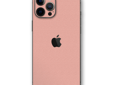 iPhone 12 PRO LUXURIA Soft PINK Textured Skin Online