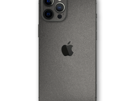 iPhone 12 PRO Space Grey MATT Metallic Skin Online Sale