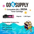 Compatible (2,500 Yield) Dell 2825 593-BBOY 5PG7P Magenta Toner Cartridge Replacement for H625cdw H825cdw S2825cdn H625 Printer Hot on Sale