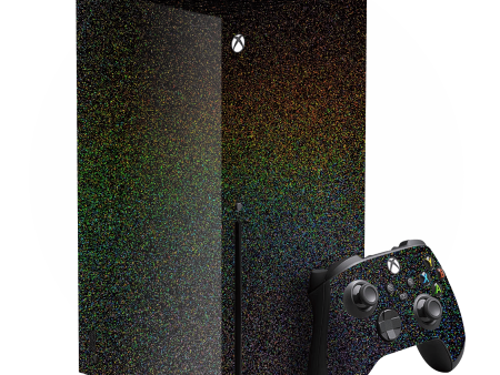 XBOX Series X Glossy GALACTIC RAINBOW Skin Supply