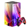 XBOX Series X SIGNATURE Multicoloured Alcohol Ink Skin Cheap