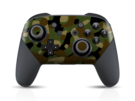 Nintendo Switch Pro CONTROLLER SIGNATURE Camouflage CLASSIC Skin Cheap