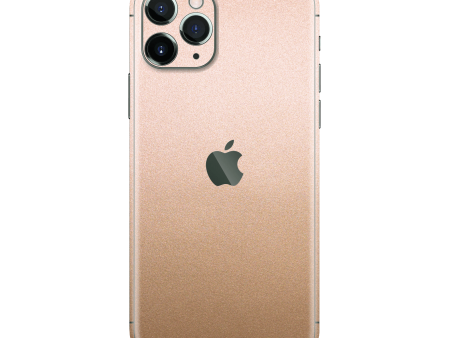 iPhone 11 Pro MAX LUXURIA Rose Gold Metallic Skin Online Hot Sale