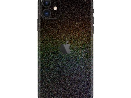 iPhone 11 Glossy GALACTIC RAINBOW Skin For Cheap