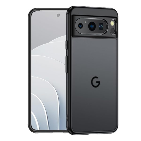 Google Pixel 8 Pro 5G Slim Back Cover Case | Frosted - Hazy Black Sale