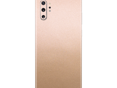 Samsung Galaxy NOTE 10+ PLUS LUXURIA Rose Gold Metallic Skin For Cheap