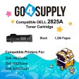 Compatible (3,000 Yield) Dell 2825 593-BBOW N7DWF Black Toner Cartridge Replacement for H825cdw H625cdw S2825cdn Printer Cheap